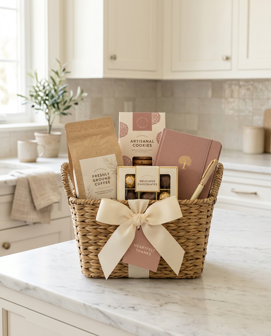 Coffee & a Little Inspiration — gift basket by Theresa's Gift Baskets